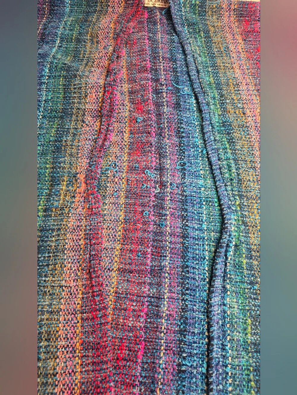 Handwoven Multicolor Shawl Wrap